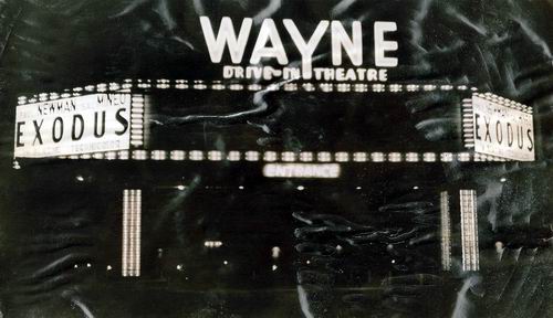 Wayne Drive-In Theatre - Marquee And Entrance From F Ryan (newer photo)